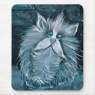 Cat 1 - Staring at you Mouse Pad