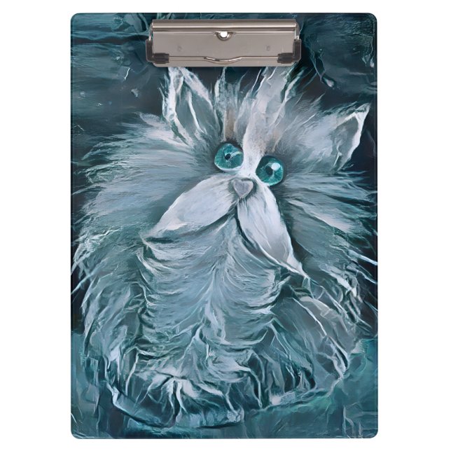 Cat 1 - Staring at you    Planner Clipboard (Front)