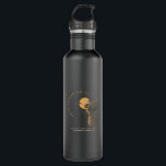 Cat 2024 Total Solar Eclipse Viewing Party Invi 710 Ml Water Bottle<br><div class="desc">Introducing our Cat 2024 Total Solar Eclipse Viewing Party Invitation, an elegant and exclusive way to celebrate this celestial event. Adorned with sleek black and shimmering gold accents, this invitation sets the tone for a sophisticated gathering under the cosmic spectacle of the total solar eclipse. With the year 2024 prominently...</div>