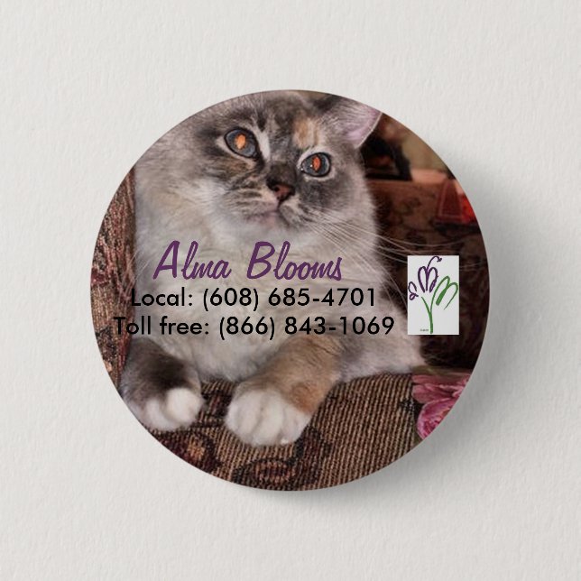 Cat 3 2 inch round button (Front)