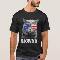 Cat 4th Of July Meowica Merica Men Usa American F