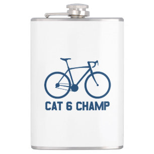 CAT 6 Champ Hip Flask