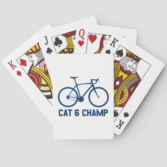 CAT 6 Champ Playing Cards (Back)