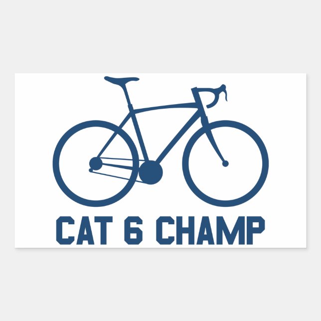 CAT 6 Champ Sticker (Front)