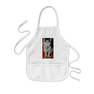 Cat #6 ,Kids Apron