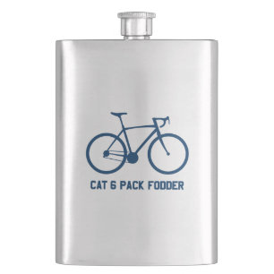 CAT 6 Pack Fodder Hip Flask