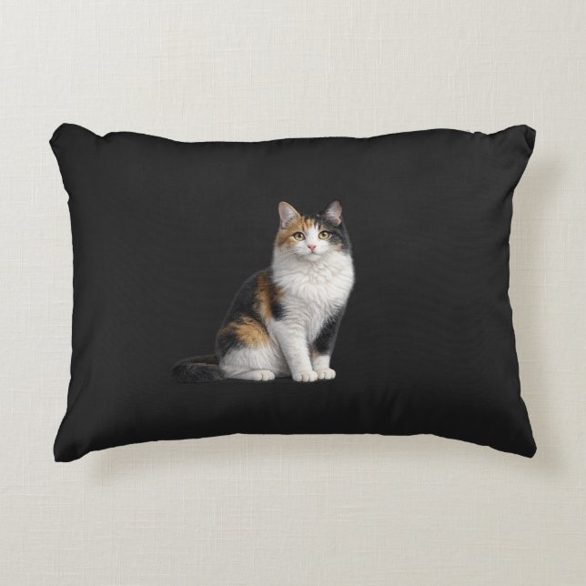 Cat Accent Pillow (Front)