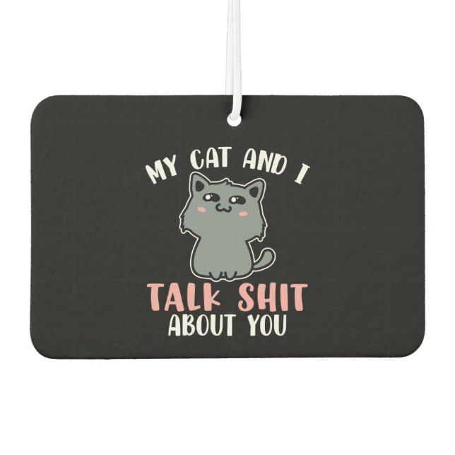 Cat Air Freshener (Front)