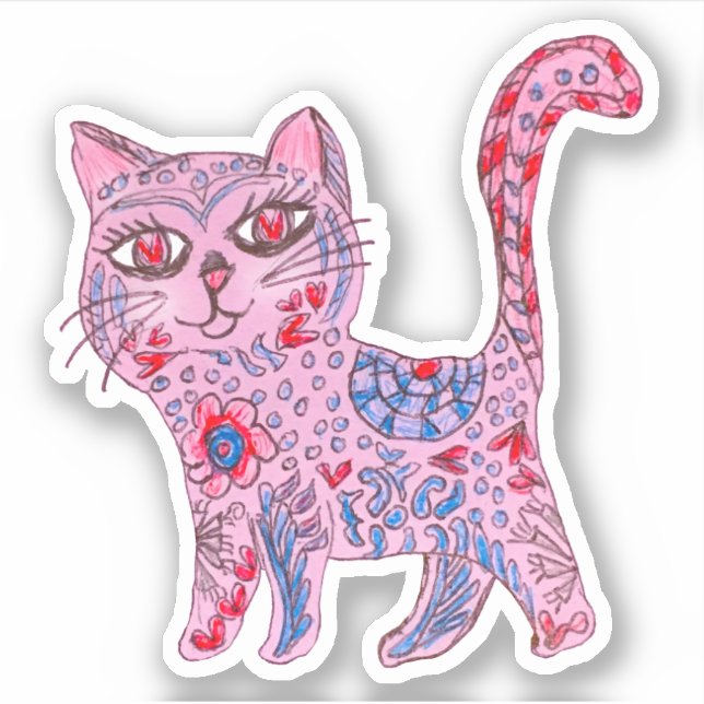 Cat Alebrije Sketch (Front)