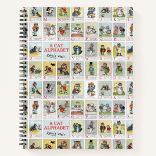 Cat Alphabet, Louis Wain Notebook