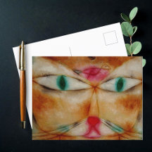 Cat and Bird, Paul Klee, 