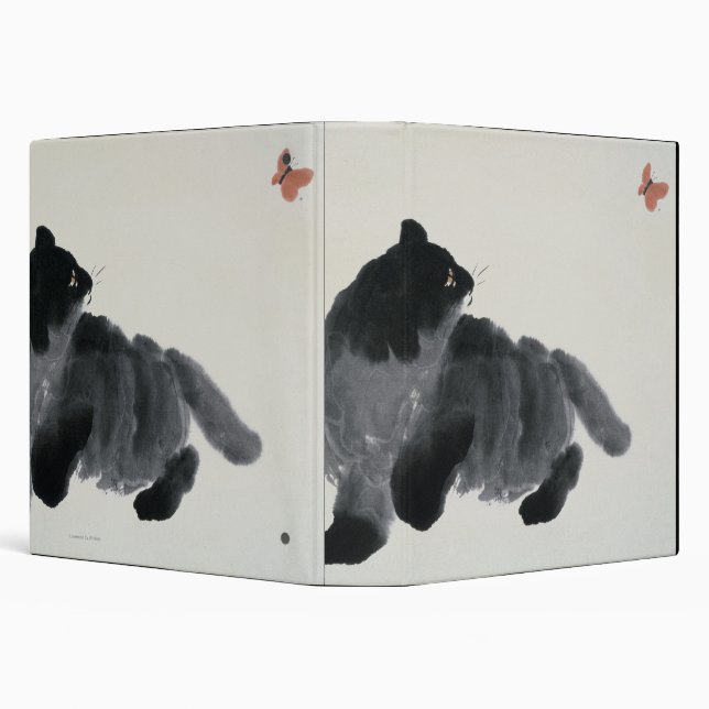 Cat and Butterfly Binder (Background)