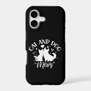 Cat And Dog Mom Girl Lover Dogs Cats Mother Mommy