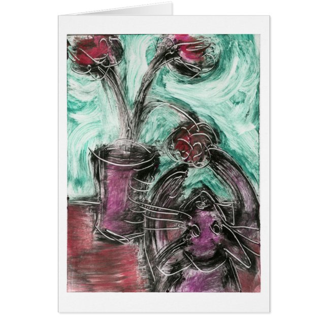 Cat and Flowerpot II (Front)