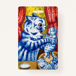 Cat and Her Kittens Badge