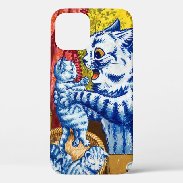 Cat and Her Kittens Case-Mate iPhone Case (Back)