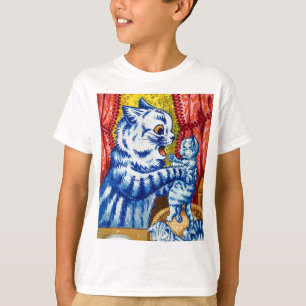 Cat and Her Kittens T-Shirt