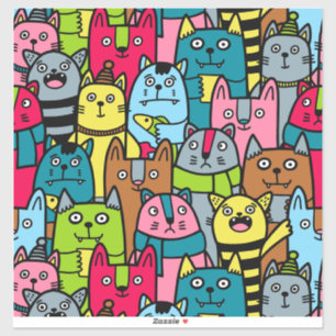 Cat and kittens