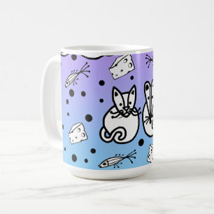 Cat and Mouse are Friends Mug