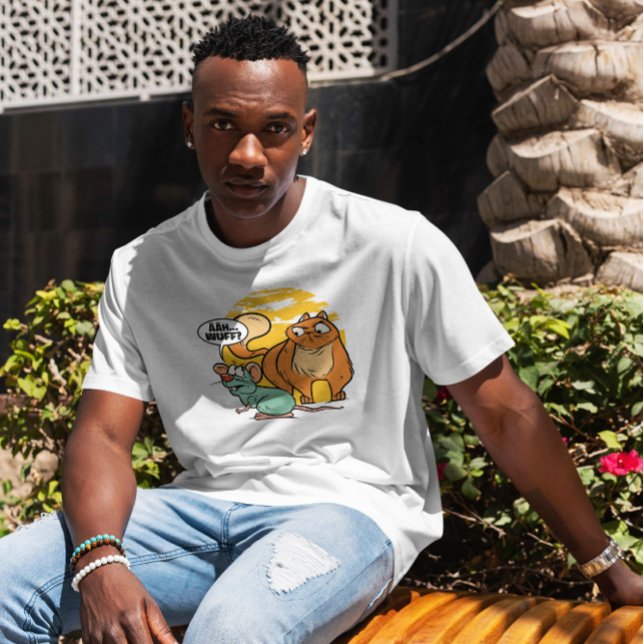 Cat And Mouse Funny Quote   T-Shirt (Creator Uploaded)