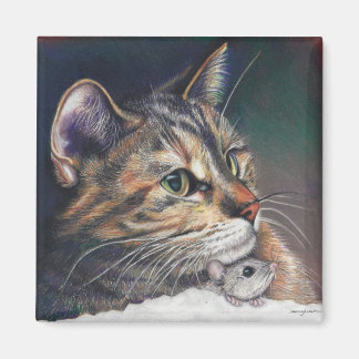 cat and mouse magnet