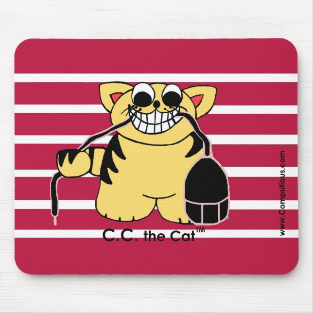 CAT-and-MOUSE Mouse Pad (Front)