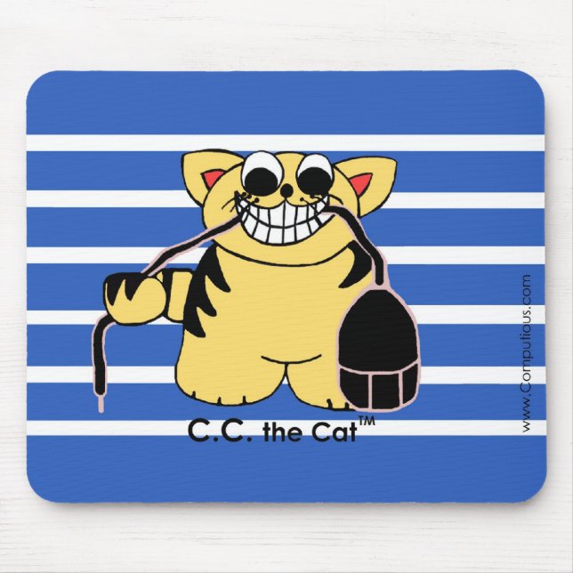 CAT-and-MOUSE Mouse Pad (Front)