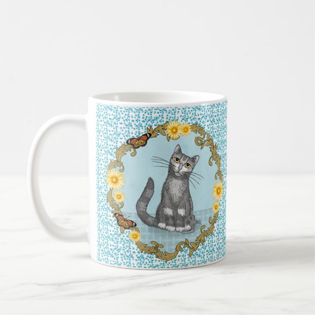 Cat and Mouse  Mug (Left)