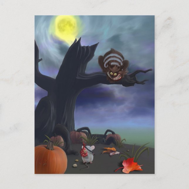 Cat and Mouse Postcard (Front)