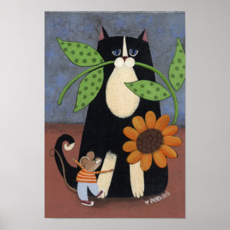 Cat and Mouse Print