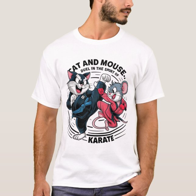 cat and mouse T-Shirt (Front)