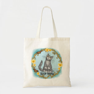 Cat and Mouse  tote bag 