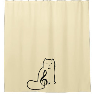 CAT AND MUSIC NOTE