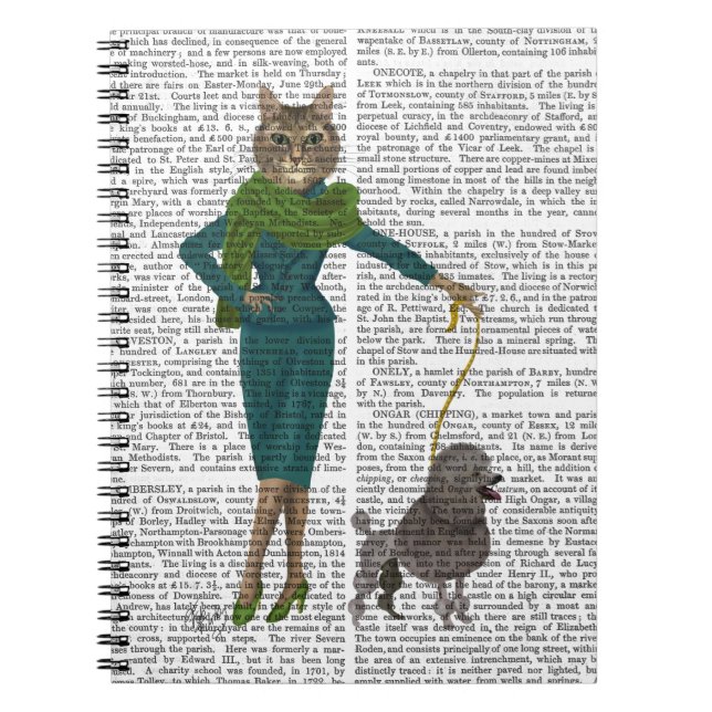 Cat and Poodle Notebook (Front)