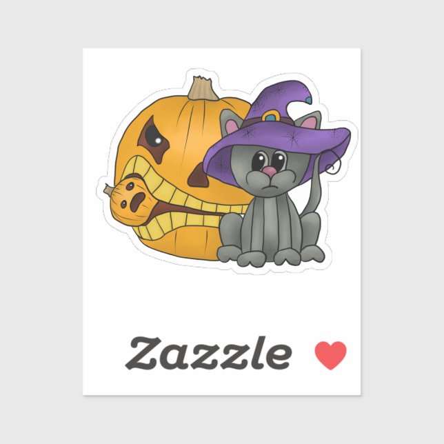 Cat and pumpkin (Sheet)