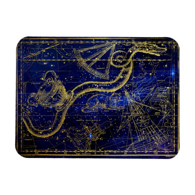 cat and snake constellation magnet (Horizontal)