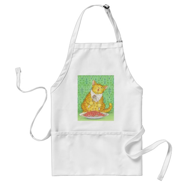 CAT and spaghetti Standard Apron (Front)