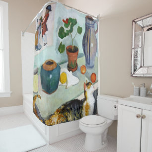 Cat and Still Life, August Macke