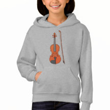 Cat and the Fiddle - My Violin - Girls Hoodie