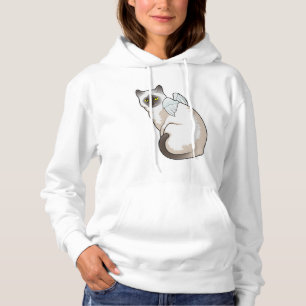 Cat Angel wings Hoodie