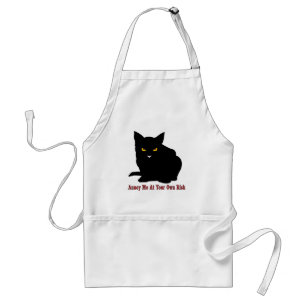 Cat: Annoy Me At Your Own Risk Standard Apron