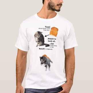 Cat Anti-Gravity T-Shirt
