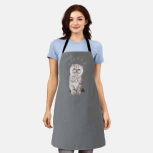 cat apron