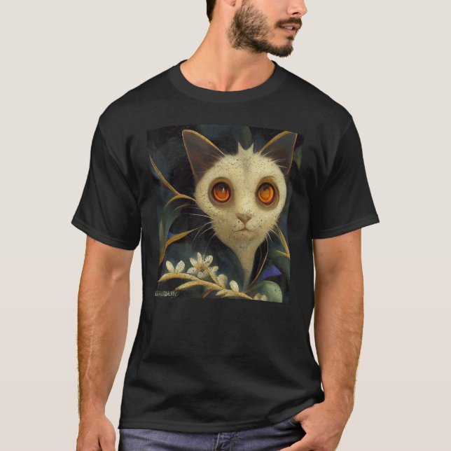 Cat Art 17 T-Shirt (Front)