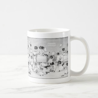 Cat Art by Louis Wain 1900 Coffee Mug