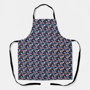 Cat Art   Cute Cat Faces Apron