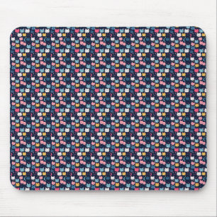 Cat Art   Cute Cat Faces Mouse Pad
