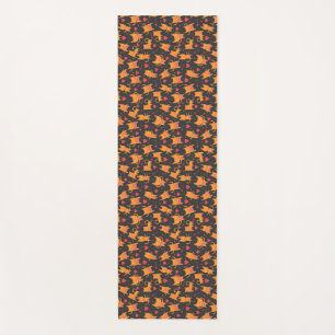 Cat Art Cute Cat Pattern Childish Yoga Mat