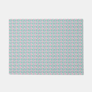 Cat Art Cute Cat Rainbows Doormat