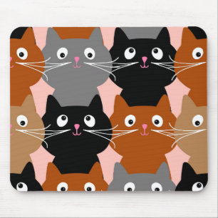 CAT ART CUTE CATS MOUSEPAD